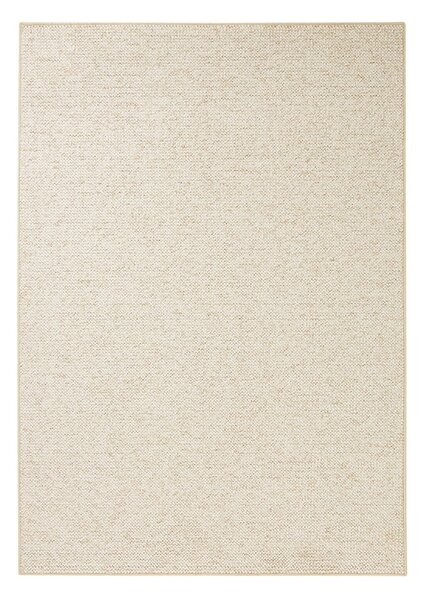 Krémszínű futószőnyeg 80x200 cm Wolly – BT Carpet