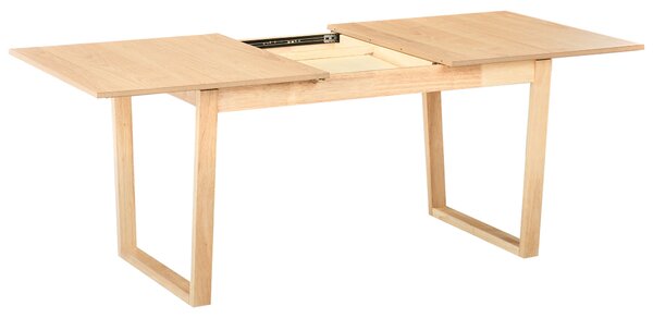 Kihúzható étkezőasztal CAMDEN Világos kőris 160/200 cm 95 cm