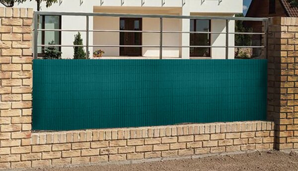 KONDELA Kerti térelválasztó, zöld, 300x100 cm, ABEO