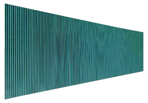 KONDELA Kerti térelválasztó, zöld, 300x100 cm, ABEO