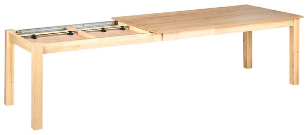 Kihúzható étkezőasztal MADURA Világos kőris 180/280 cm 100 cm