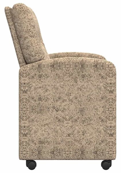 VidaXL Kerekes Étkező Székek 2 pcs Világosszürke 57 x 67 x 95 cm