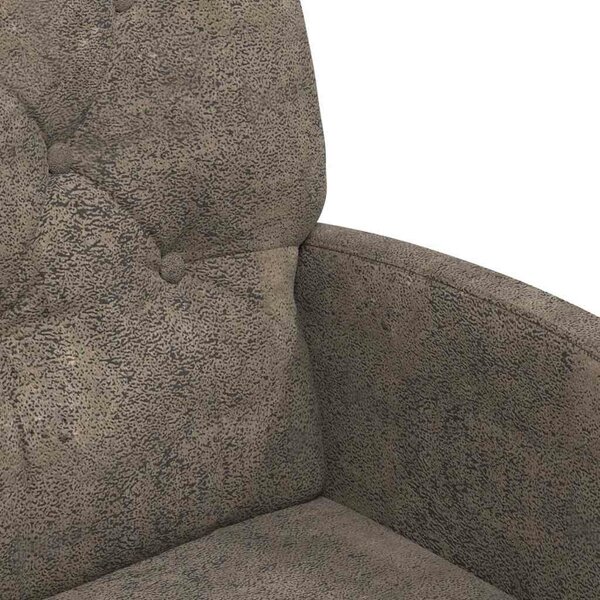 VidaXL Kerekes Étkező Székek 2 pcs Sötétszürke 58 x 67 x 97 cm
