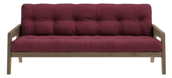 Piros kinyitható kanapé 204 cm Grab - Karup Design