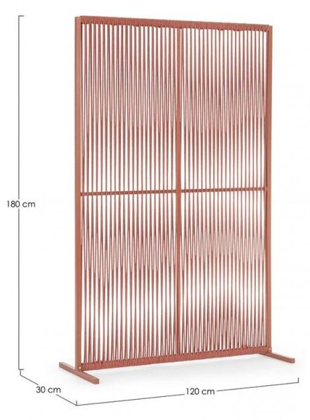 PAXSON rózsaszín kültéri térelválasztó 120 cm