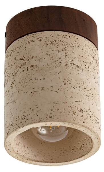 Mennyezeti Lámpa Lucande, Carlotta, dimmable, Bézs, Nappali, Beton, Modern