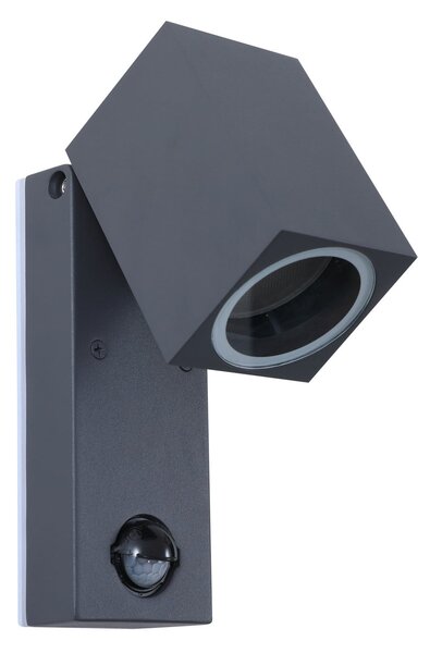 Kültéri Lámpa Lindby, Othil, dimmable, Szürke, Erkély, Alumínium, Modern