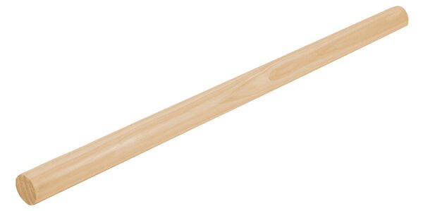 KONDELA Fogantyú/korlát, tömör fa, természetes, 200 cm, MANEL TYP 2