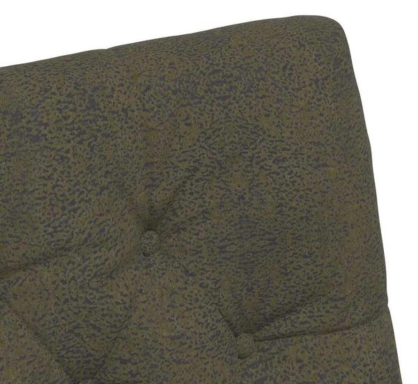 VidaXL Kerekes Étkező Székek 2 pcs Katonai zöld 58 x 67 x 97 cm