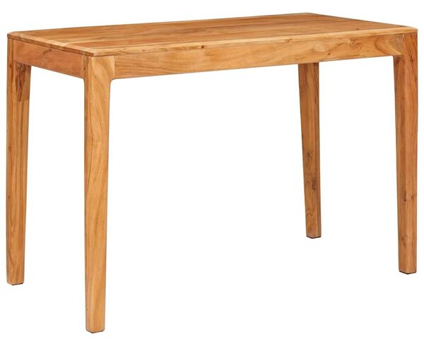 VidaXL Étkezőasztal Barna 110 x 55 x 76 cm Tömör Akácfa