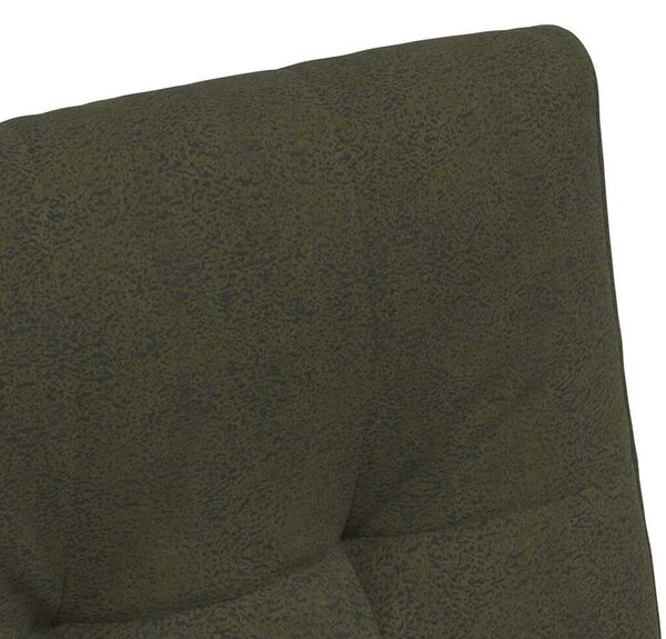 VidaXL Kerekes Étkező Székek 2 pcs Katonai zöld 57 x 67 x 98 cm