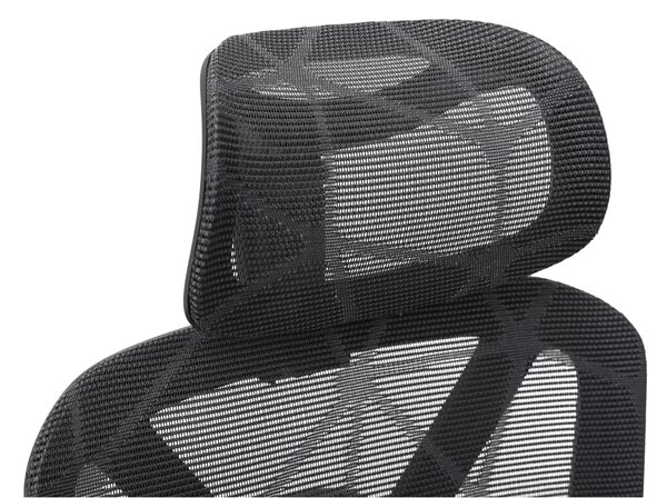 KONDELA Irodai szék, sötétszürke/fekete, teherbírás 150 kg, VILMER