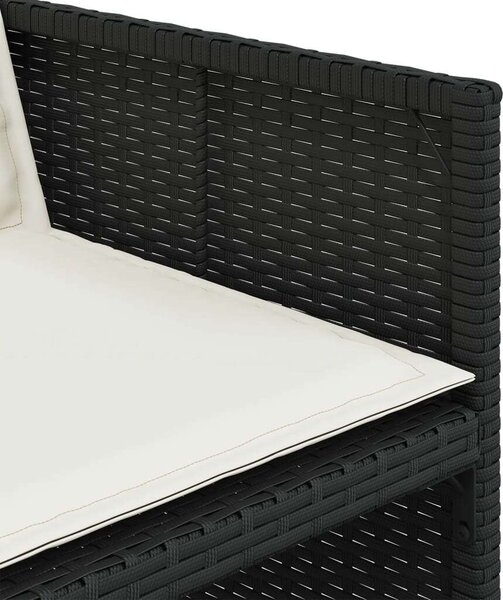 VidaXL Polyrattan Kerti Étkezőgarnitúra - 17 részes