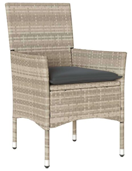 VidaXL Polyrattan Kerti Étkezőgarnitúra - 9 részes