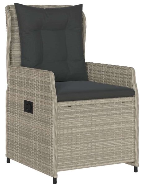 Vidaxl Polyrattan Kerti Étkezőgarnitúra - 7 részes
