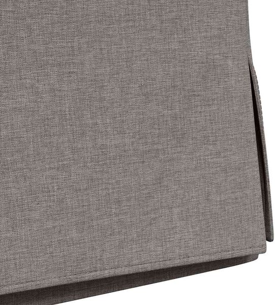 VidaXL Étkező Székek 2 pcs Tópszínű 57 x 67 x 98 cm szövet