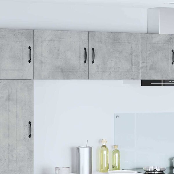 VidaXL Konyhaszekrény 2 pcs Beton Szürke 50 x 31 x 40 cm Faanyag
