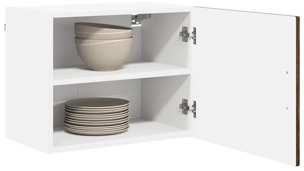 VidaXL Fali Szekrény PORTO 2 pcs Barna Tölgy 50 x 31 x 40 cm Faanyag