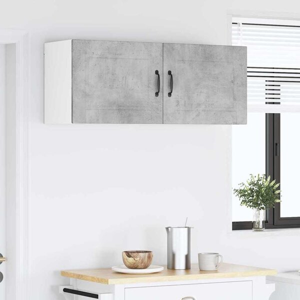 VidaXL Konyhaszekrény 2 pcs Beton Szürke 50 x 31 x 40 cm Faanyag