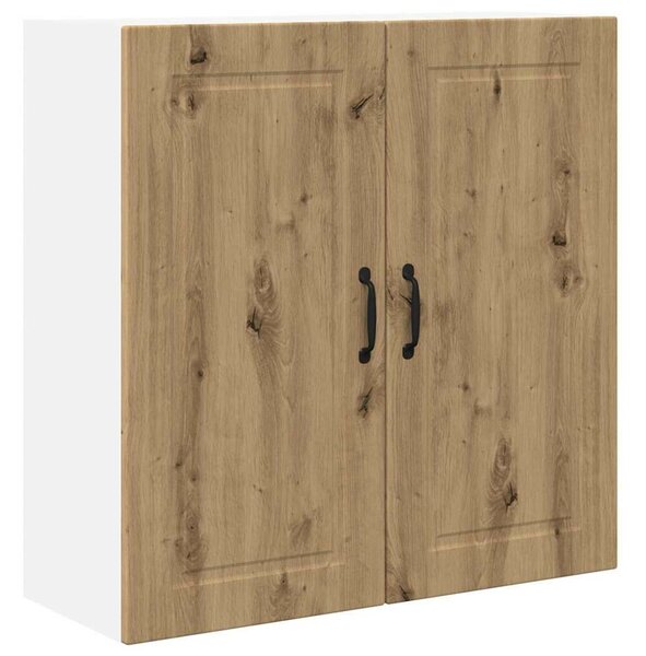 VidaXL Konyhaszekrény polcokkal Artisan tölgy 80 x 31 x 80 cm Faanyag