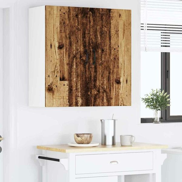 VidaXL Konyhaszekrény polcokkal Öreg fa 80 x 31 x 80 cm Faanyag