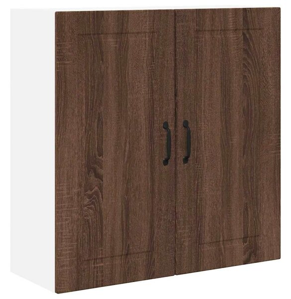 VidaXL Konyhaszekrény polcokkal Barna Tölgy 80 x 31 x 80 cm Faanyag