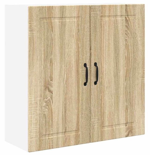 VidaXL Konyhaszekrény polcokkal Sonoma tölgy 80 x 31 x 80 cm Faanyag