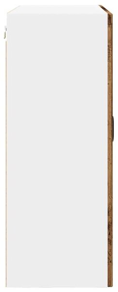 VidaXL Konyhaszekrény polcokkal Öreg fa 80 x 31 x 80 cm Faanyag