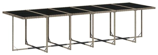 VidaXL Polyrattan Kerti Étkezőgarnitúra - 17 részes
