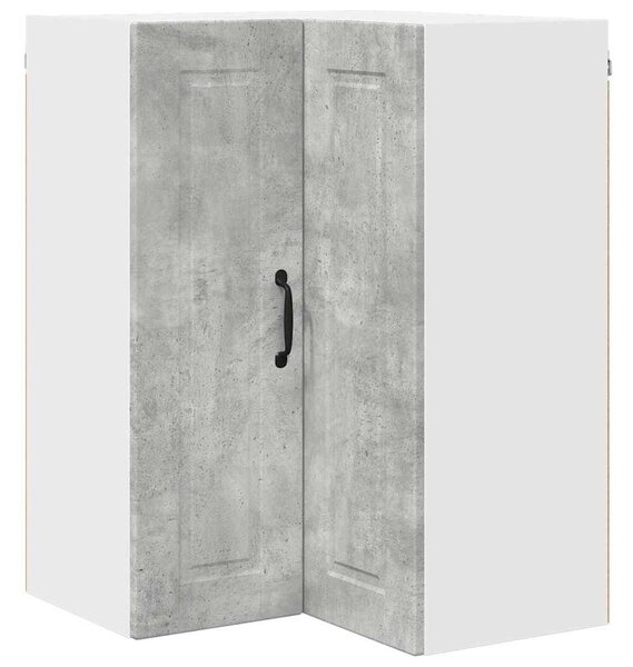VidaXL Konyhaszekrény polcokkal Beton Szürke 57 x 57 x 80 cm Faanyag