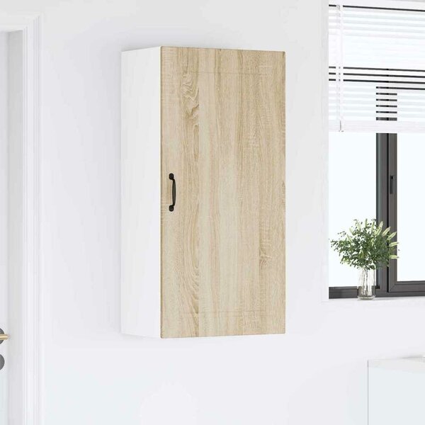 VidaXL Konyhaszekrény polcokkal Sonoma tölgy 50 x 31 x 100 cm Faanyag