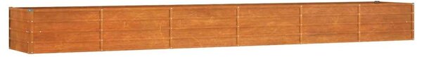 Corten Acél Magaságyás - 480x80x45 cm