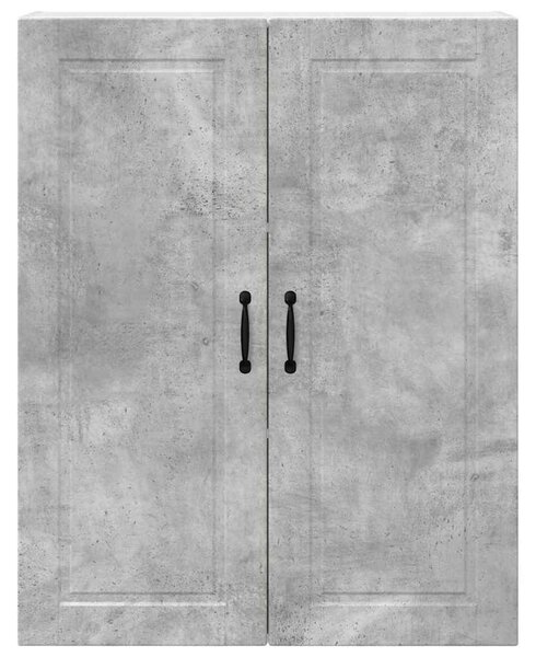 VidaXL Konyhaszekrény polcokkal Beton Szürke 80 x 31 x 100 cm Faanyag