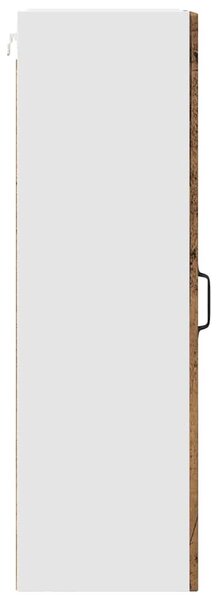 VidaXL Konyhaszekrény polcokkal Öreg fa 50 x 31 x 100 cm Faanyag