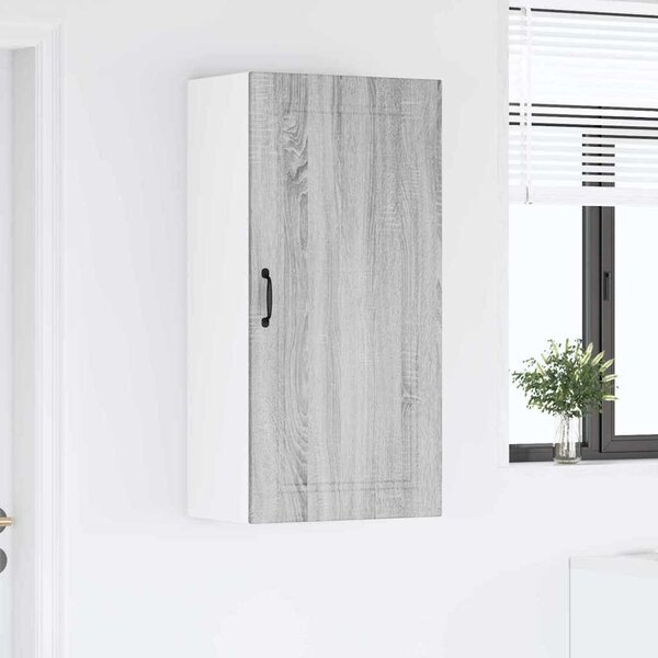 VidaXL Konyhaszekrény polcokkal Szürke Sonoma 50 x 31 x 100 cm Faanyag