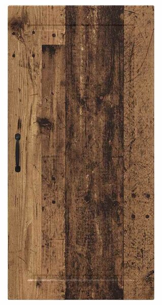 VidaXL Konyhaszekrény polcokkal Öreg fa 50 x 31 x 100 cm Faanyag