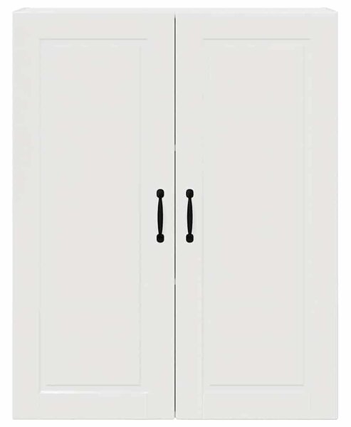 VidaXL Fali Szekrény PORTO Magas Fényű Fehér 80 x 31 x 100 cm Faanyag