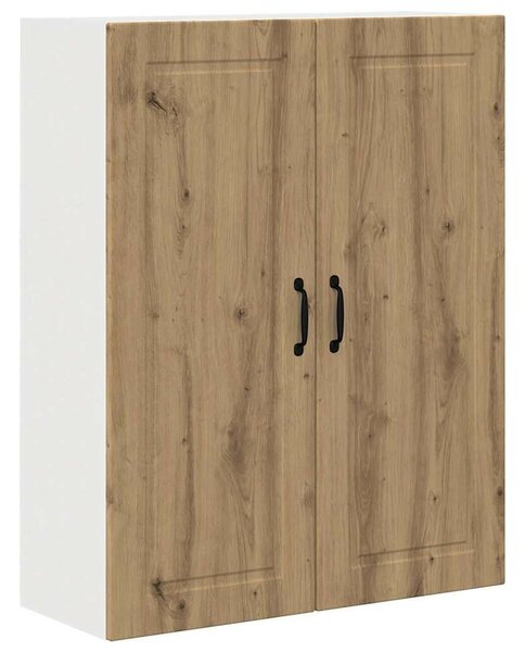 VidaXL Konyhaszekrény polcokkal Artisan tölgy 80 x 31 x 100 cm Faanyag