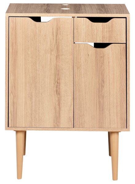 Mosdószekrény CANOAS 60 cm Világosbarna
