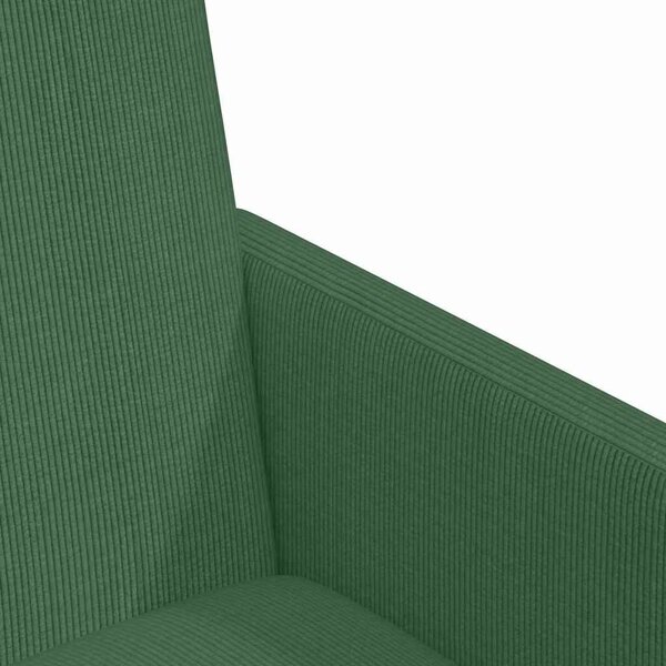 VidaXL Kerekes Étkező Székek 2 pcs Szürke zöld 57 x 66 x 94 cm