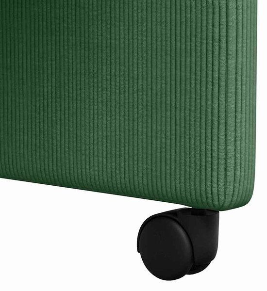VidaXL Kerekes Étkező Székek 2 pcs Szürke zöld 57 x 66 x 94 cm