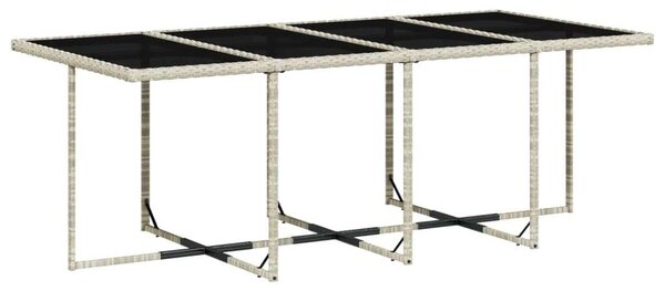 VidaXL Polyrattan Kerti Étkezőgarnitúra - 13 részes