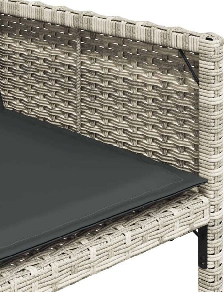 VidaXL Polyrattan Kerti Étkezőgarnitúra - 13 részes