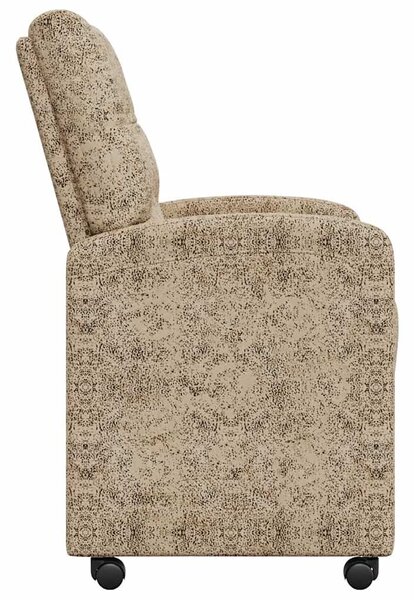 VidaXL Kerekes Étkező Székek 2 pcs Világosszürke 58 x 67 x 97 cm