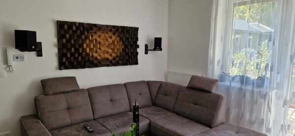 Fali panel 140x70x7cm-design panel - diffúzor - 120x60x7cm