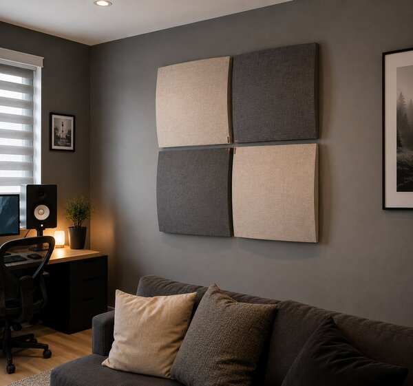 3D akusztikai panel 60x60x10cm - 60x60x10cm Csomagolás nélkül személyes átvétel