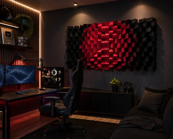 Fali panel 140x70x7cm-design panel - diffúzor - 120x60x7cm