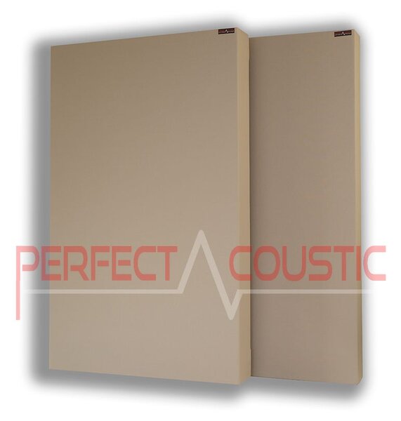 Prémium akusztikai panel dupla fa membrán- 30 féle színben - 104x64x13cm Csomagolás nélkül, személyes átvétel