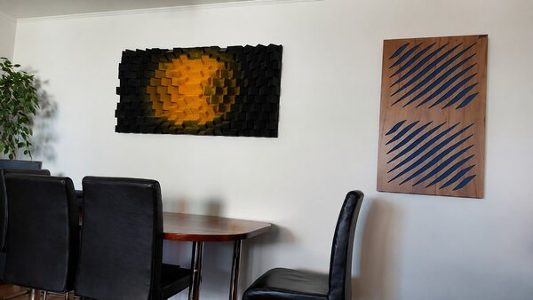 Fali panel 140x70x7cm-design panel - diffúzor - 120x60x7cm