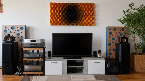 Fali panel 140x70x7cm-design panel - diffúzor - 120x60x7cm